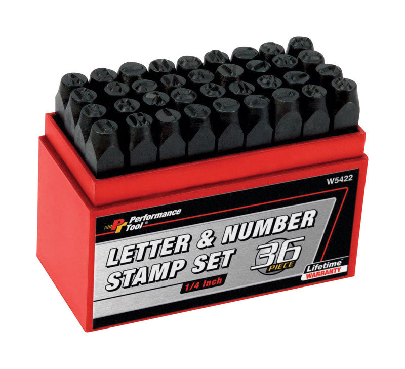 Letter/Number Stamp 36Pc (Pack Of 1)