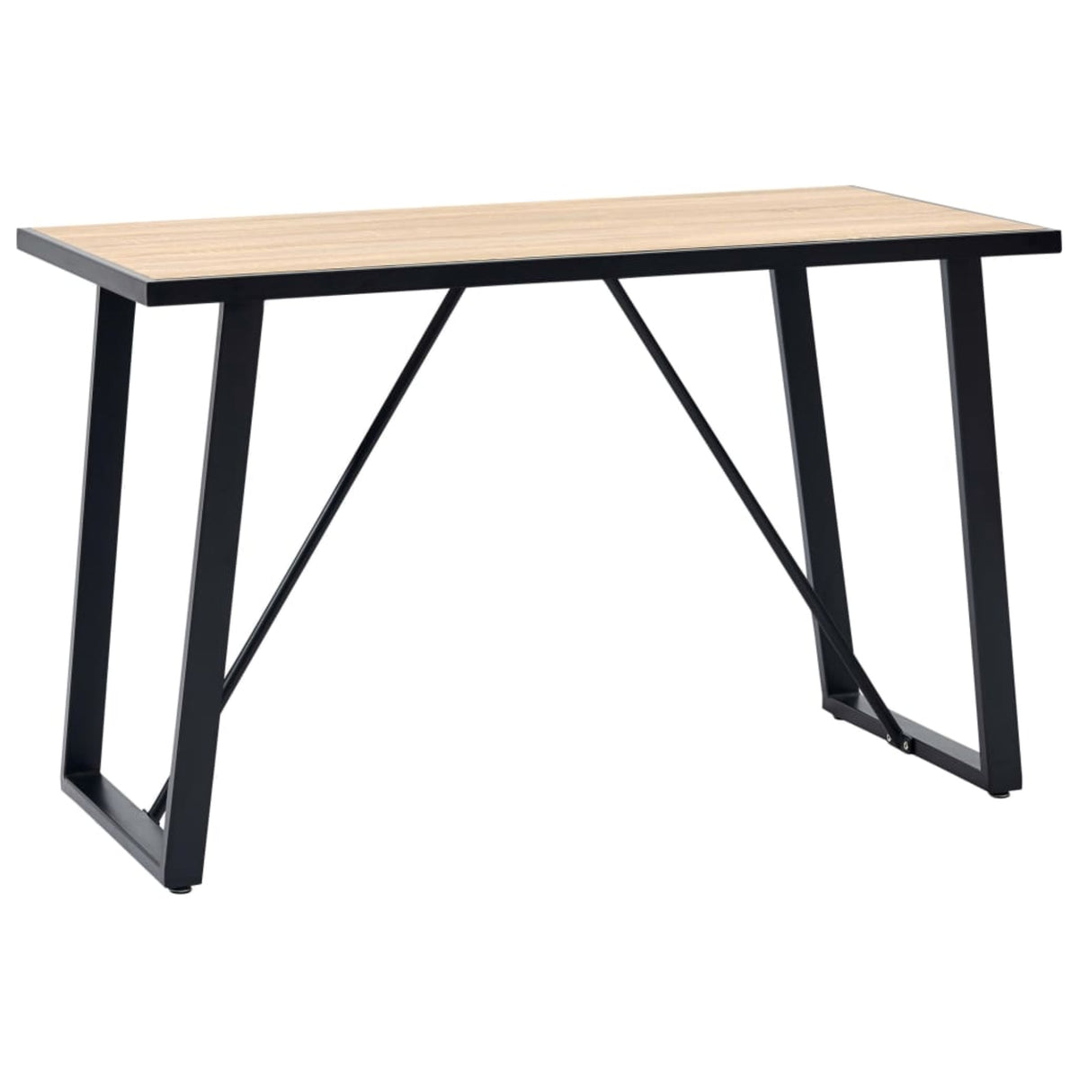Vidaxl Dining Table Oak 47.2'X23.6'X29.5' Mdf