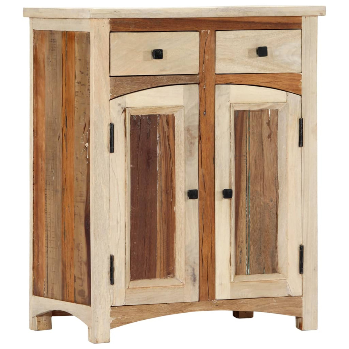 Vidaxl Side Cabinet 23.6'X11.8'X29.9' Solid Reclaimed Wood