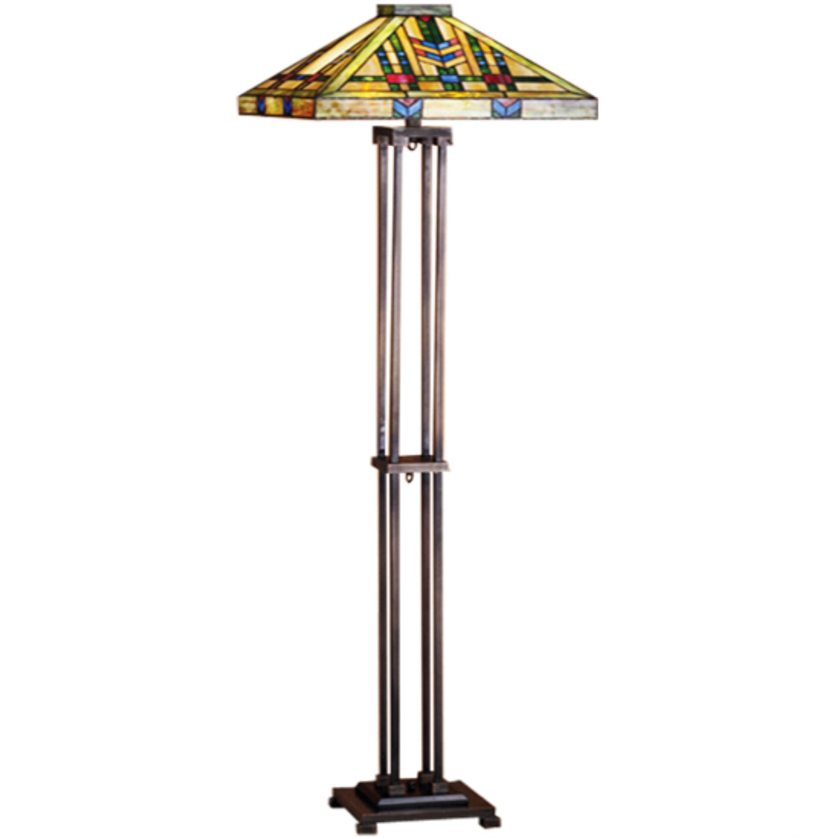 63'H Prairie Wheat Floor Lamp