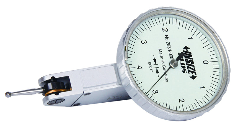 2834-008 Precision Dial Test Indicator, .008 , Flat Back