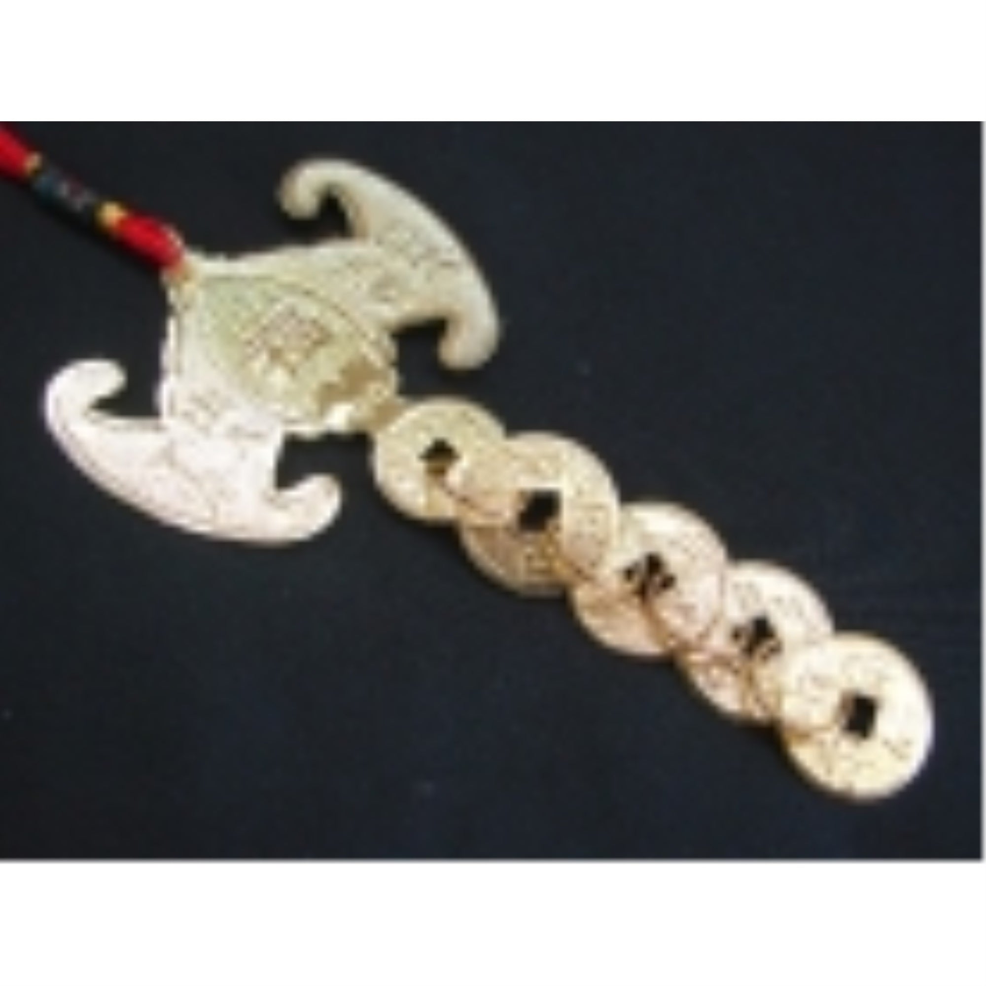 Fortune Bat with 5-Coin Talisman