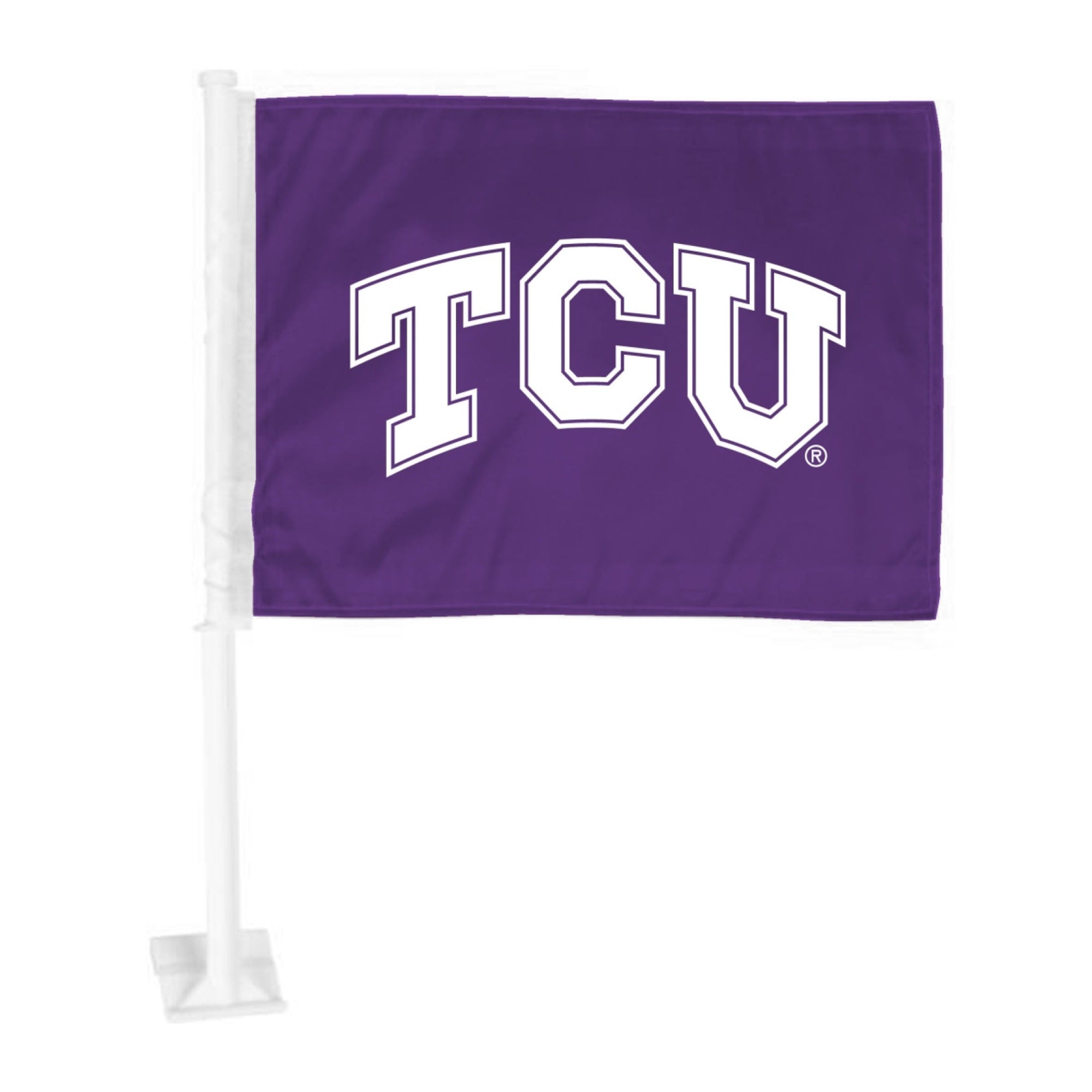 Tcu Horned Frogs Car Flag Large 1Pc 11 X 14