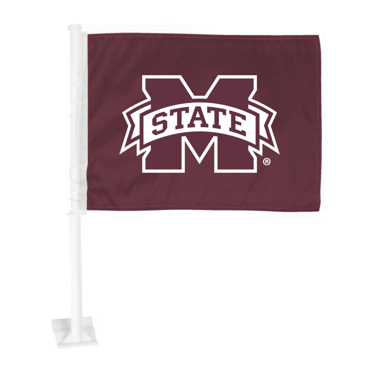 Mississippi State Bulldogs Car Flag Large 1Pc 11 X 14