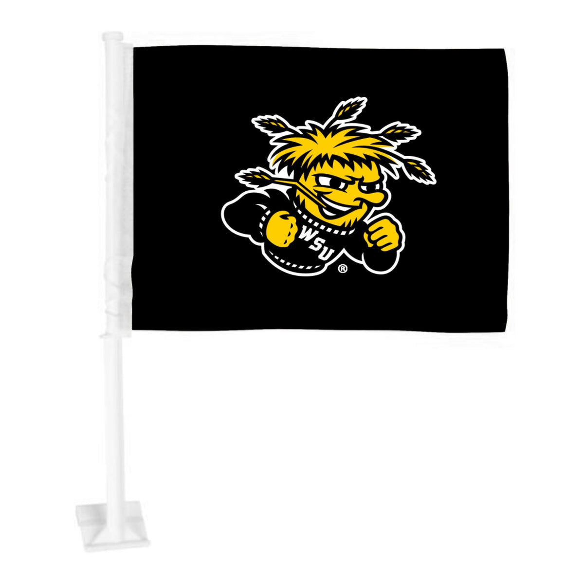 Wichita State Shockers Car Flag Large 1Pc 11 X 14