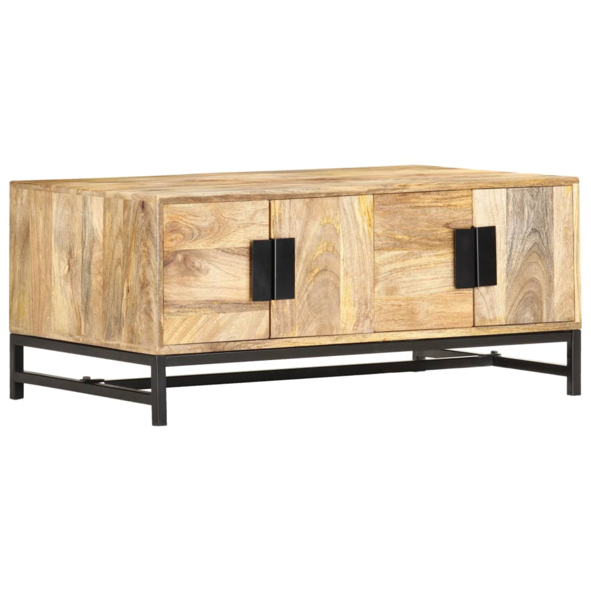 Vidaxl Coffee Table 35.4'X21.7'X15.7' Solid Mango Wood