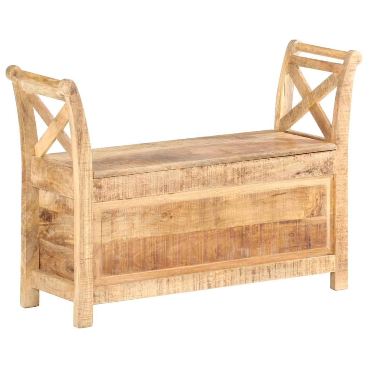 Vidaxl Hall Bench 40.6'X13'X28.3' Solid Mango Wood