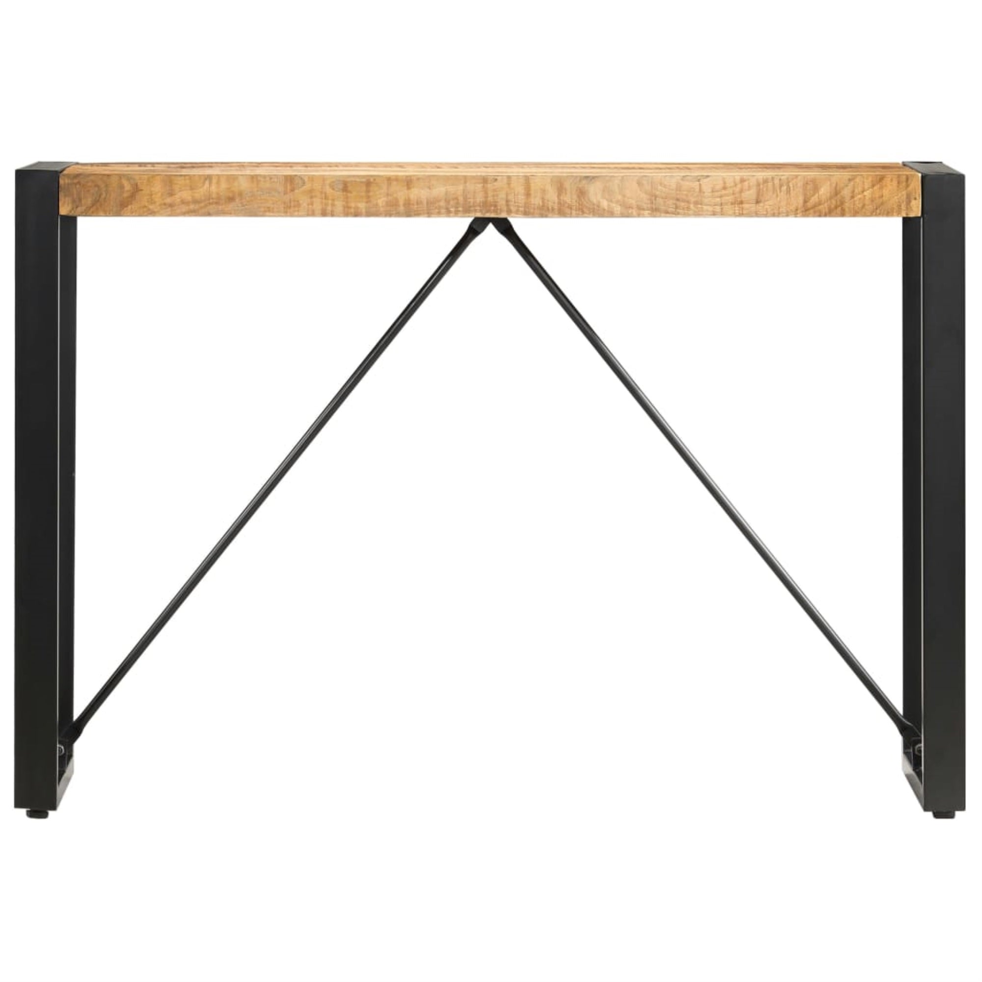 Vidaxl Console Table 43.3'X13.8'X29.9' Solid Mango Wood