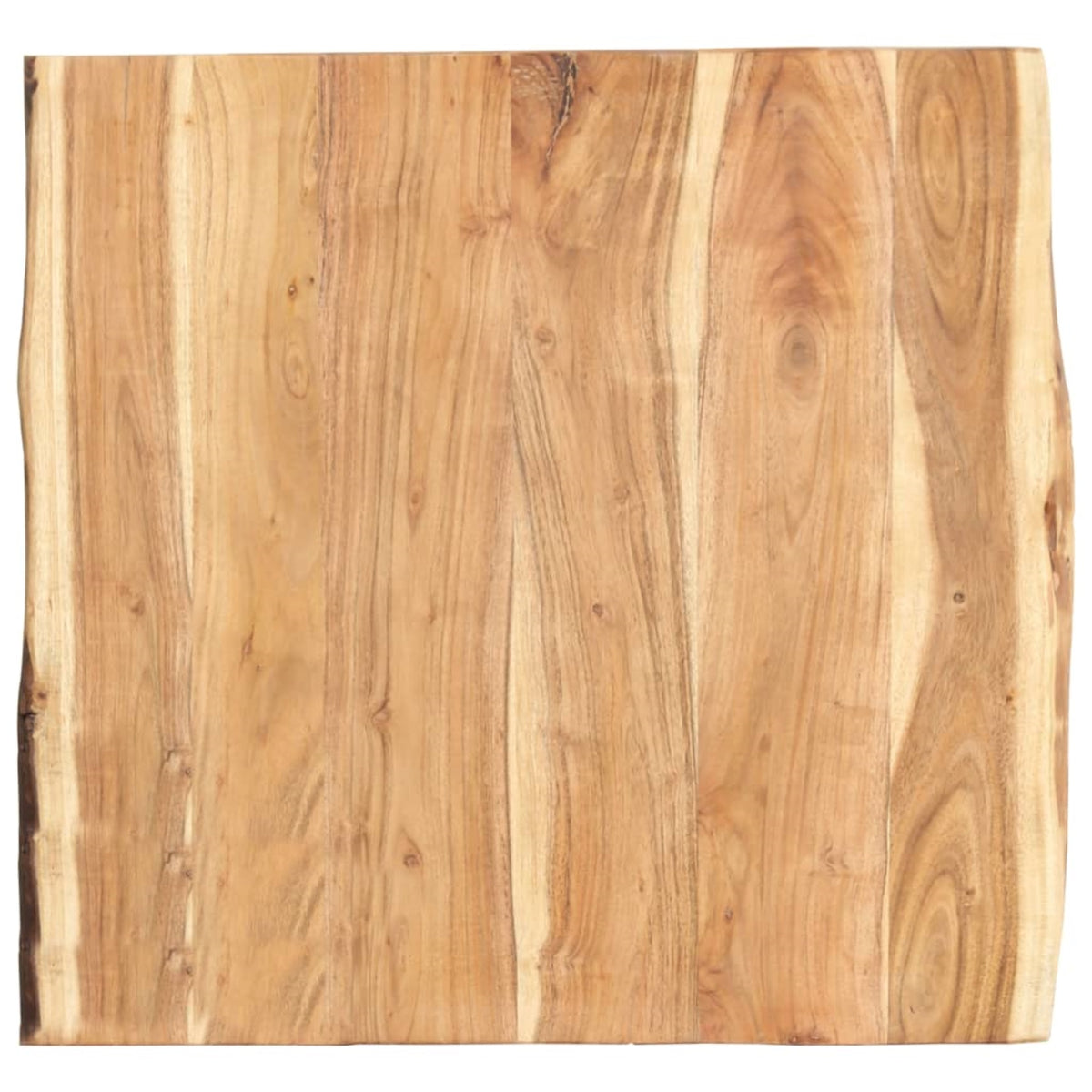 Vidaxl Table Top Solid Acacia Wood 23.6'X(19.7'-23.6')X1.5'