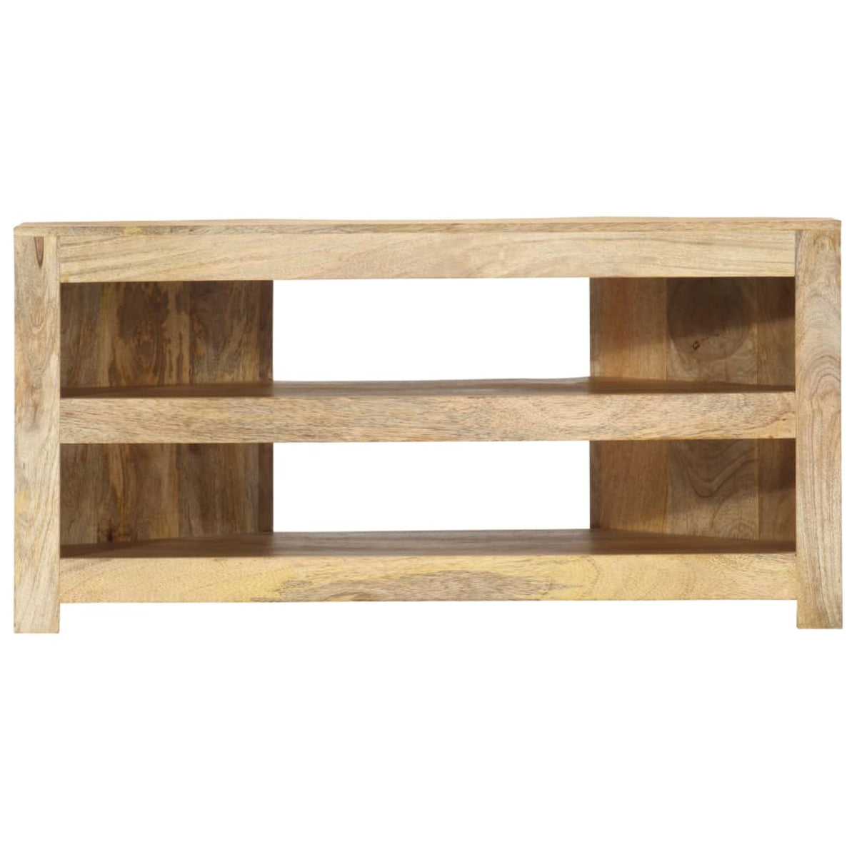 Vidaxl Corner Tv Cabinet 35.4'X17.7'X17.7' Solid Wood Mango
