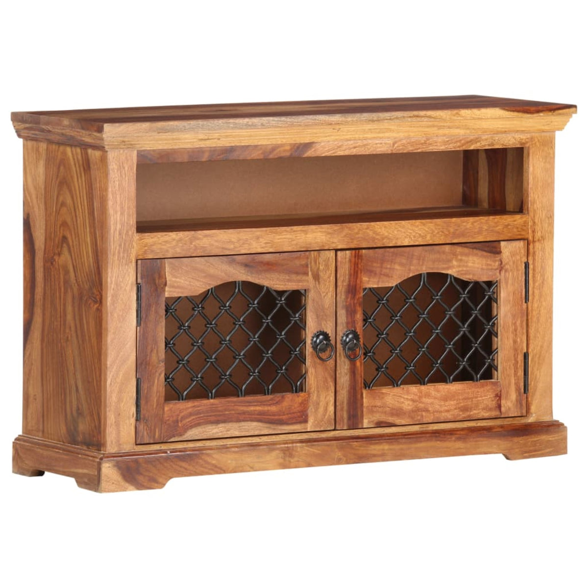 Vidaxl Tv Cabinet 35.4'X11.8'X23.6' Solid Sheesham Wood