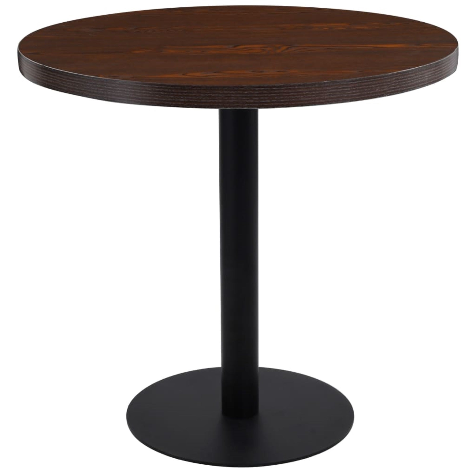 Vidaxl Bistro Table Dark Brown 31.5' Mdf