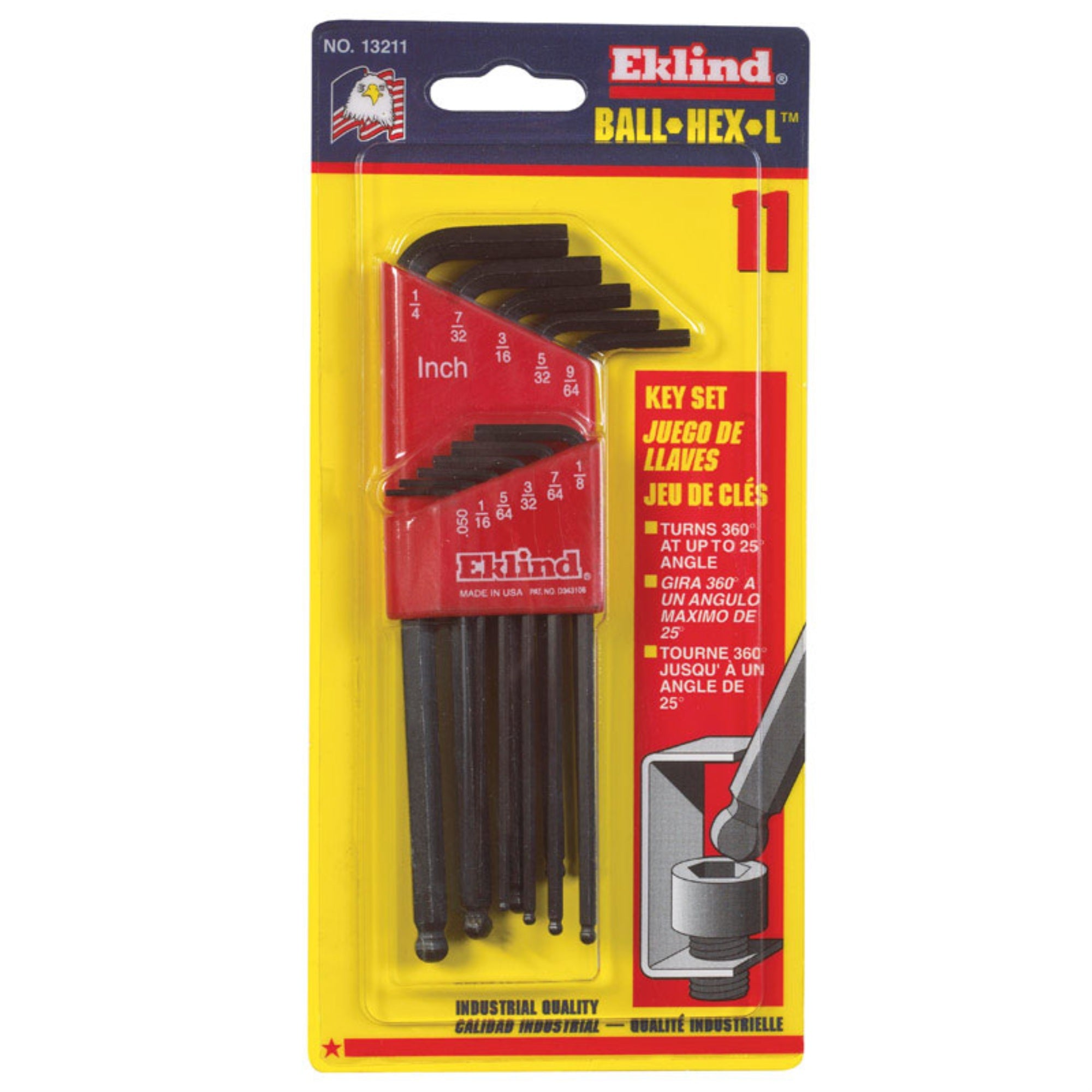Hex Key Balldriver 11Pc (Pack Of 1)