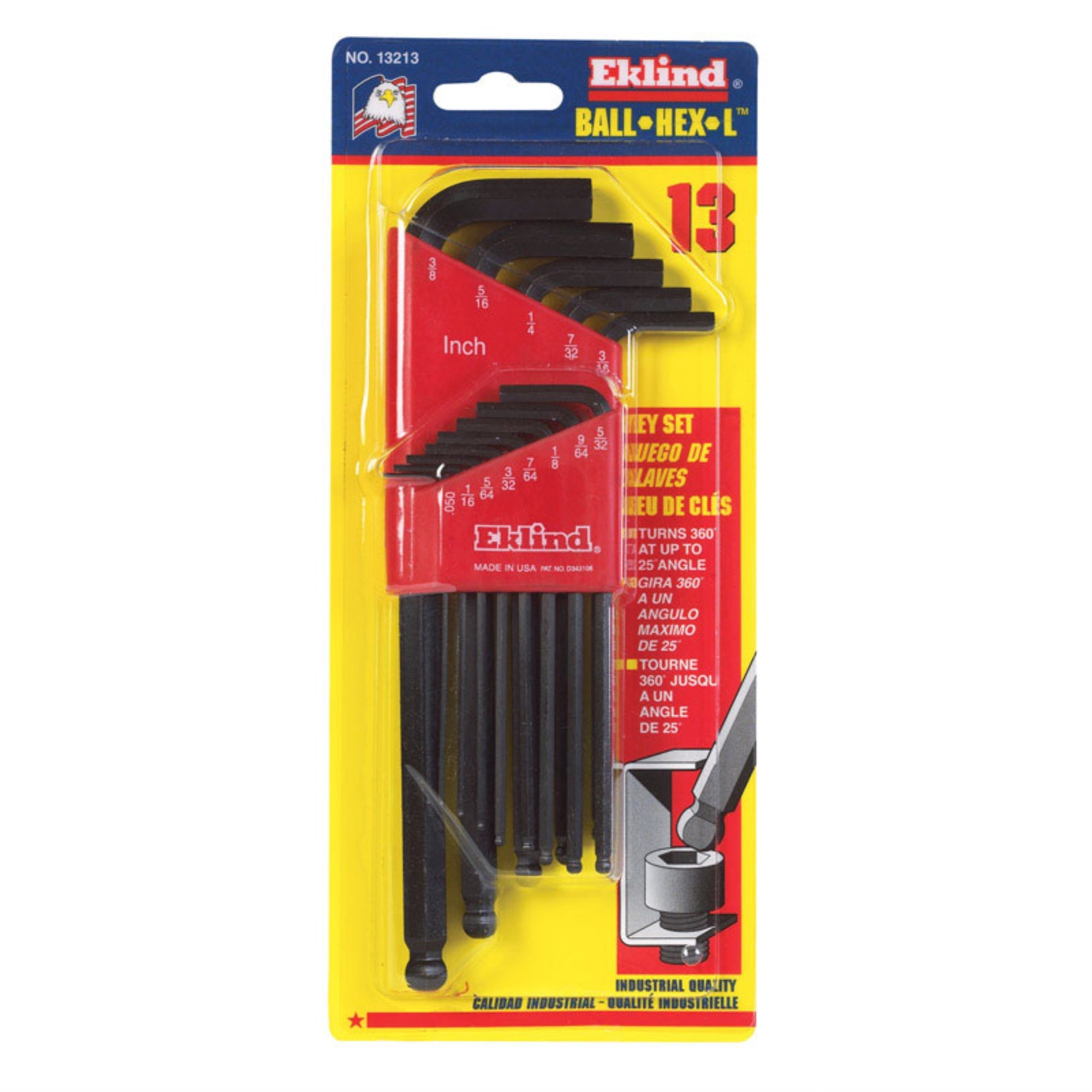 Hex Key Balldriver 13Pc (Pack Of 1)