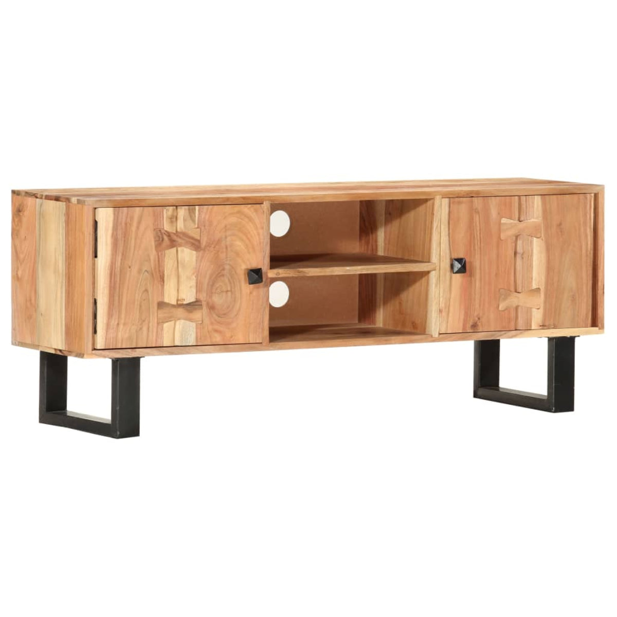 Vidaxl Tv Cabinet 46.5'X11.8'X17.7' Solid Acacia Wood