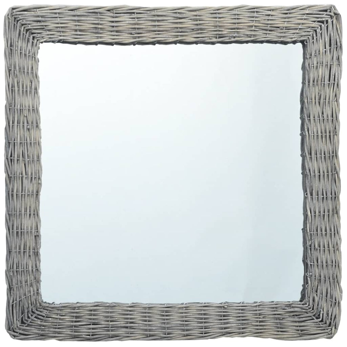 Vidaxl Mirror 23.6'X23.6' Wicker
