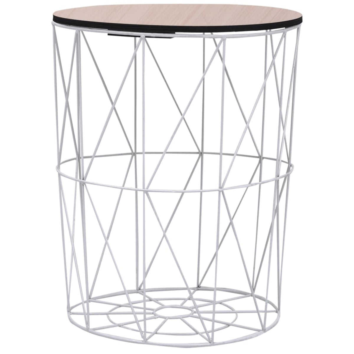 Vidaxl Coffee Table White  18.5'