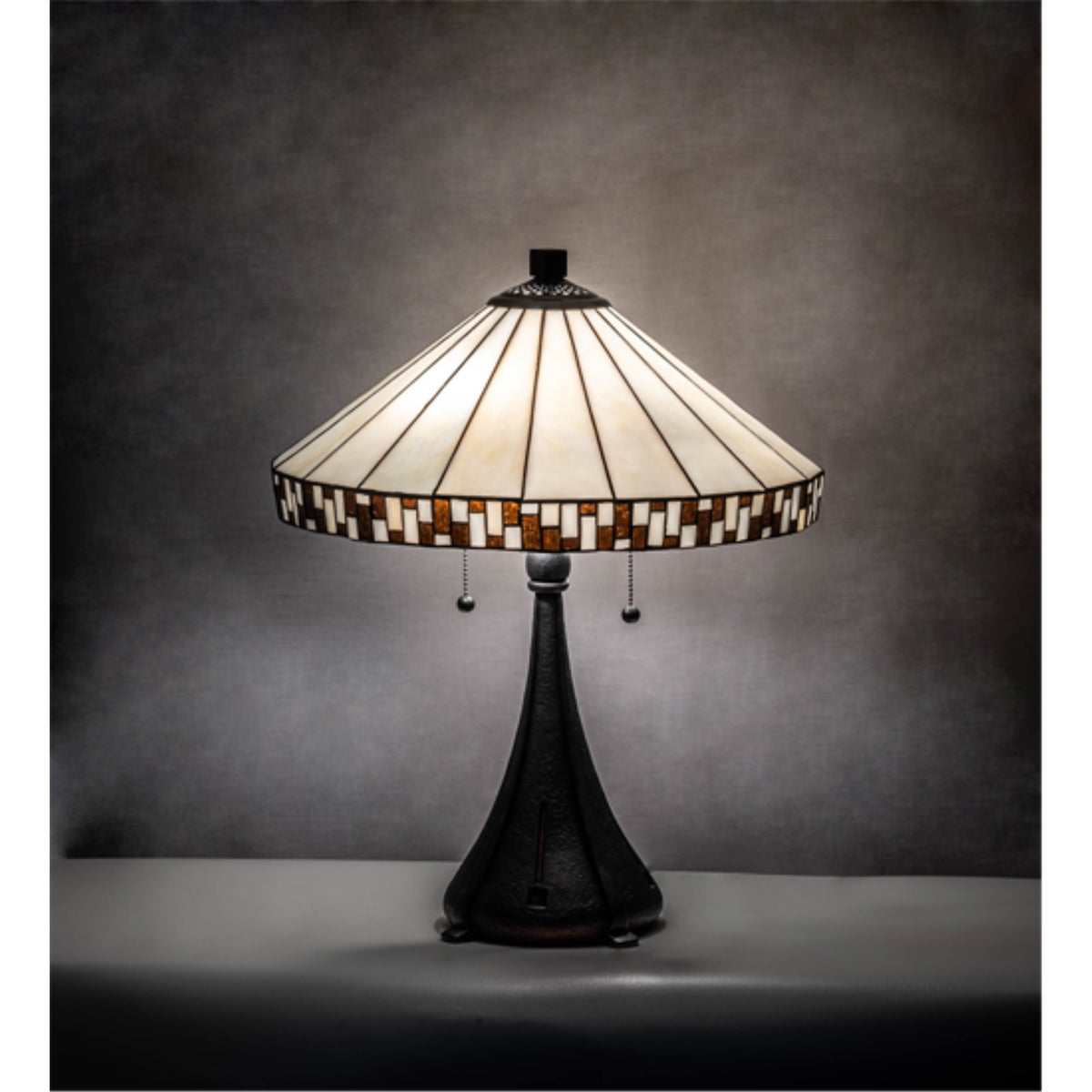 22' High Checkerboard Table Lamp