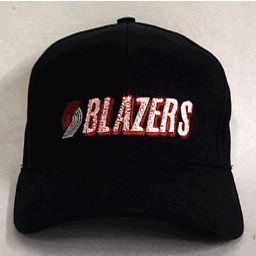 Portland Trailblazers Flashing Fiber Optic Cap