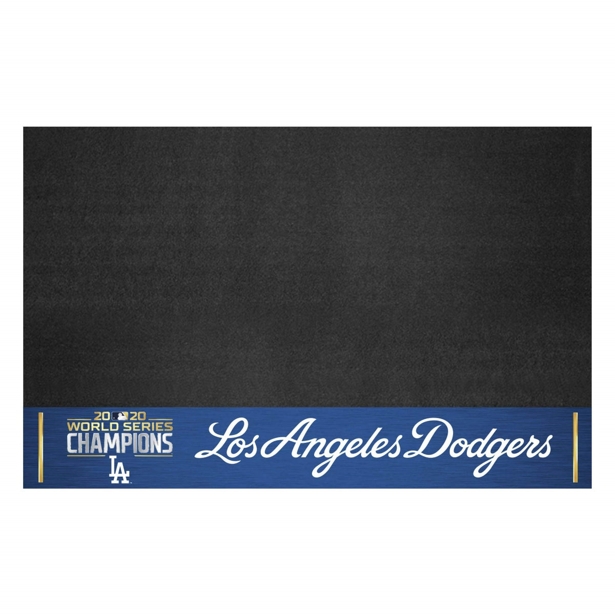 Los Angeles Dodgers 2020 World Series Champions Vinyl Grill Mat - 26In. X 42In.