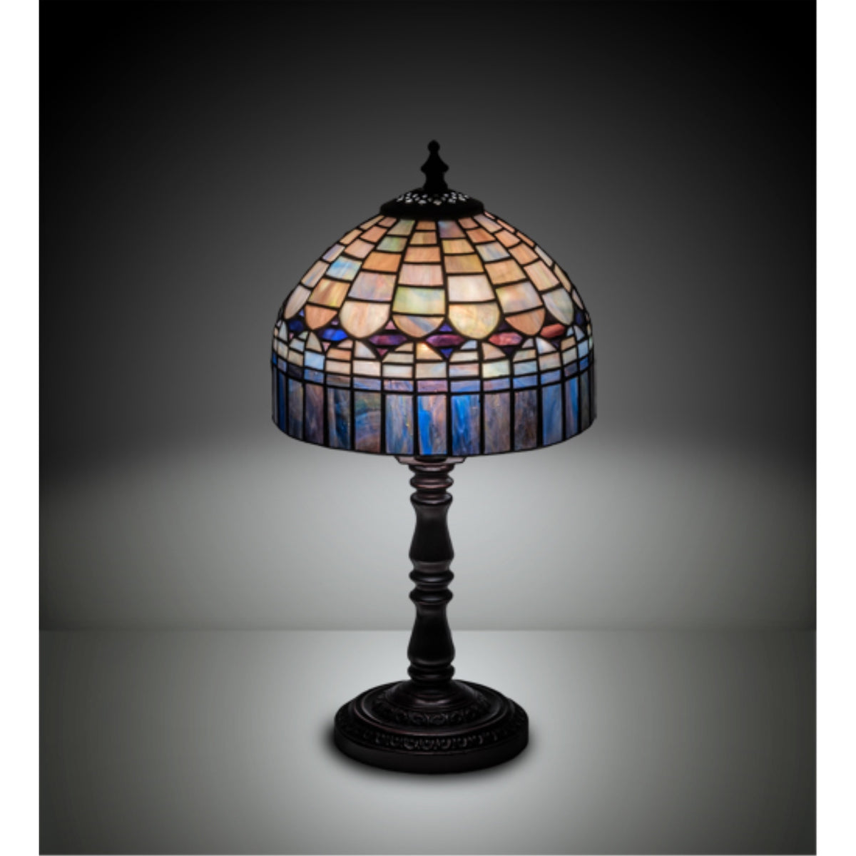 14'H Tiffany Candice Mini Lamp