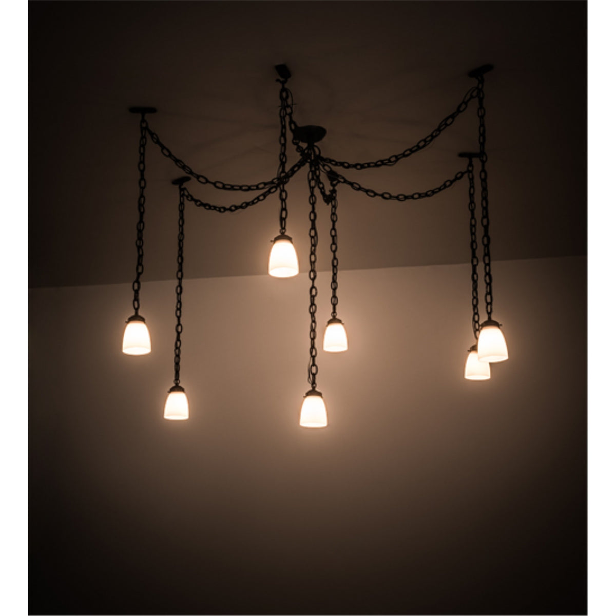 12-126' Wide Castilian 7 Light Adjustable Pendant