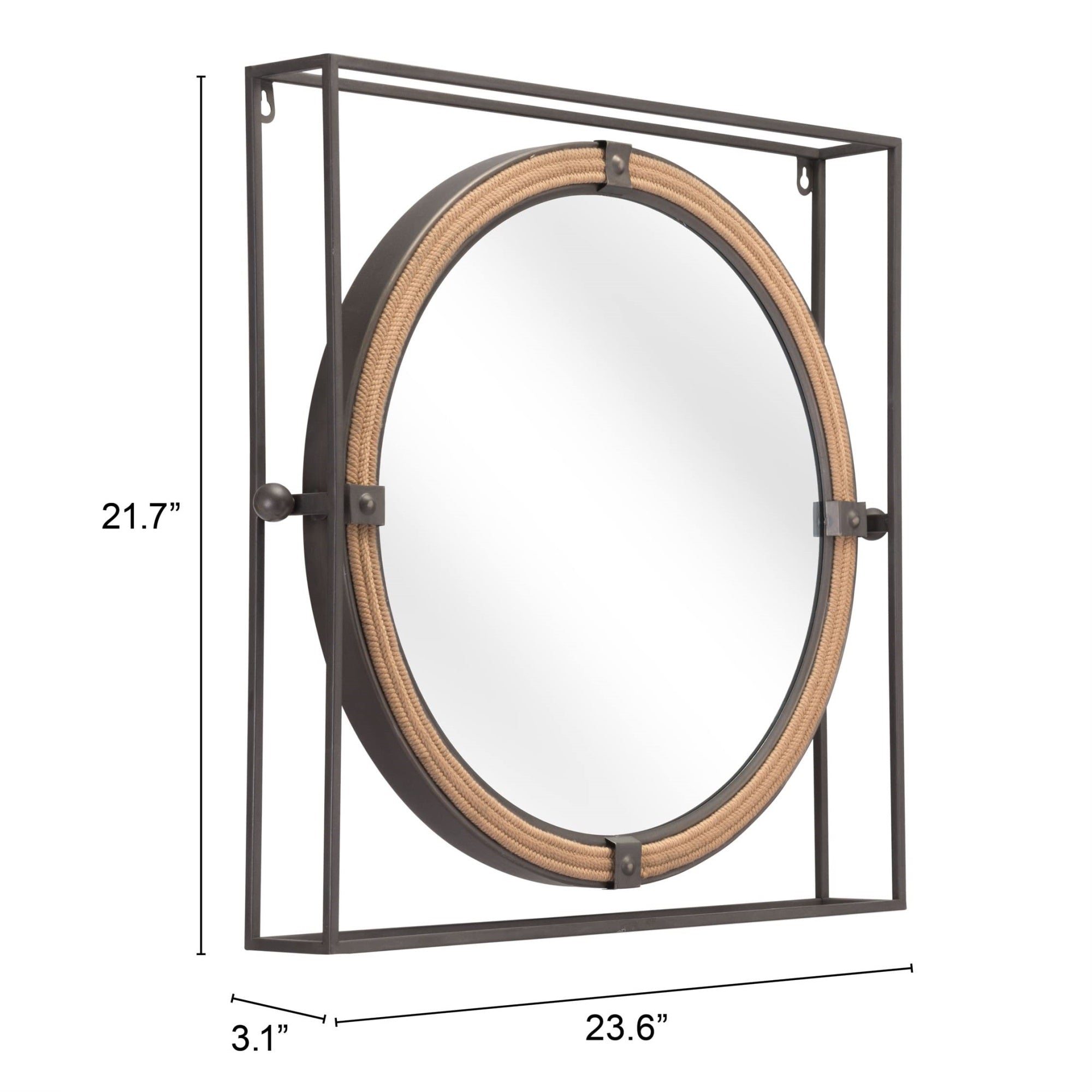 Zuo Modern Capell Mirror Gray