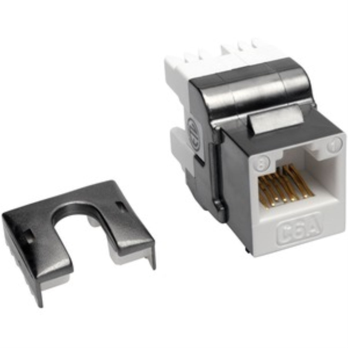 Cat6 Rj45 Keystone Jack White
