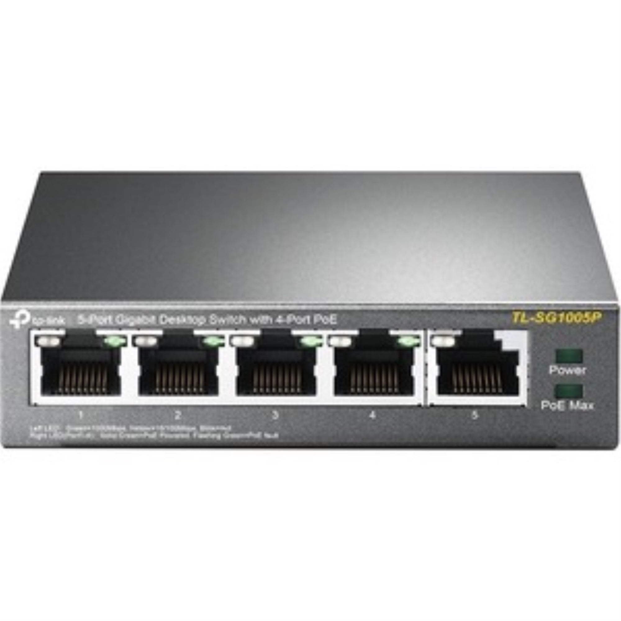5Port Desktop Switch With 4Port