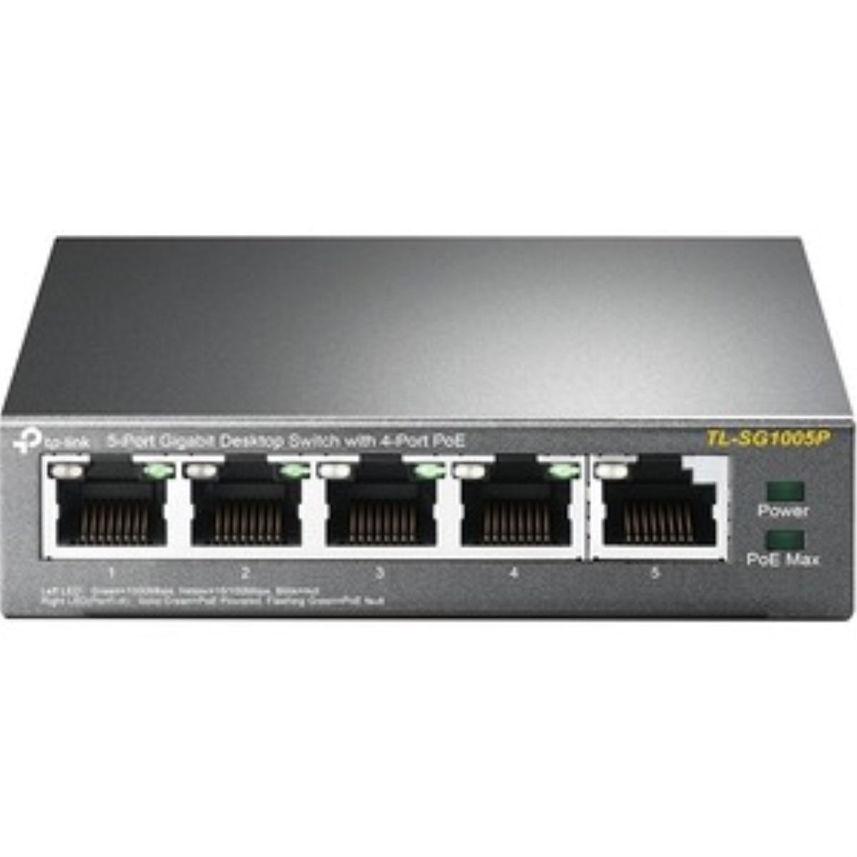 5Port Desktop Switch With 4Port