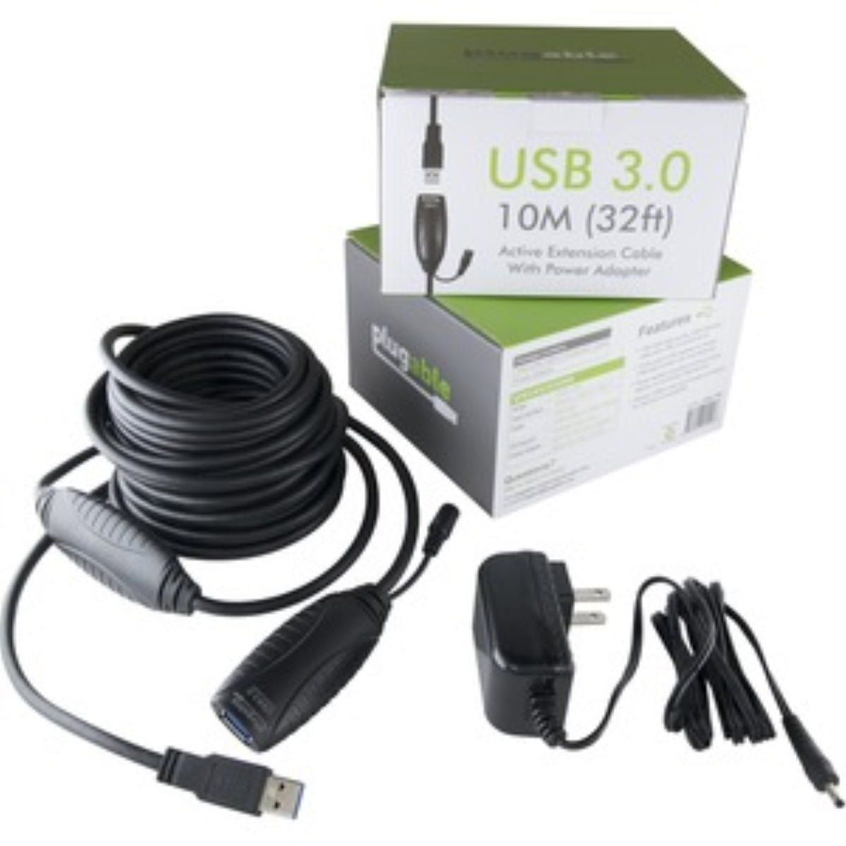 Usb 3.0 10M Ext Cable 5V Pwr +