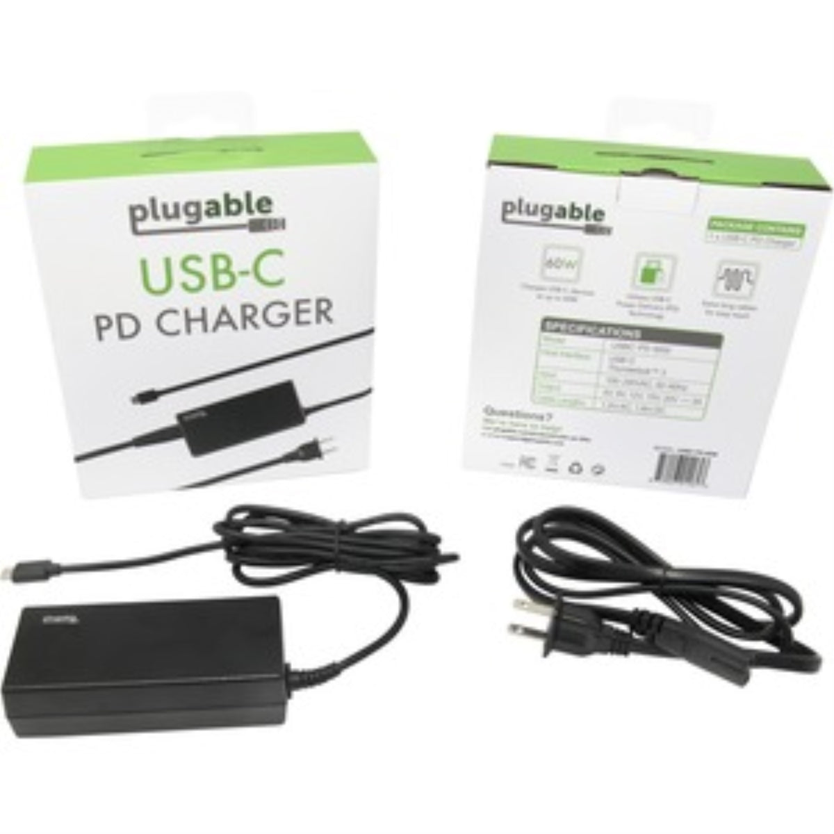 Usb-C 60W Ac Laptop Charger For