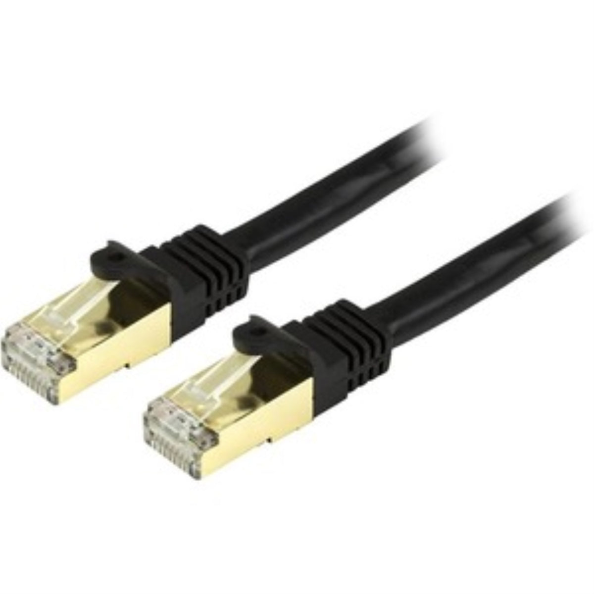 7Ft Cat6A Black Snagless