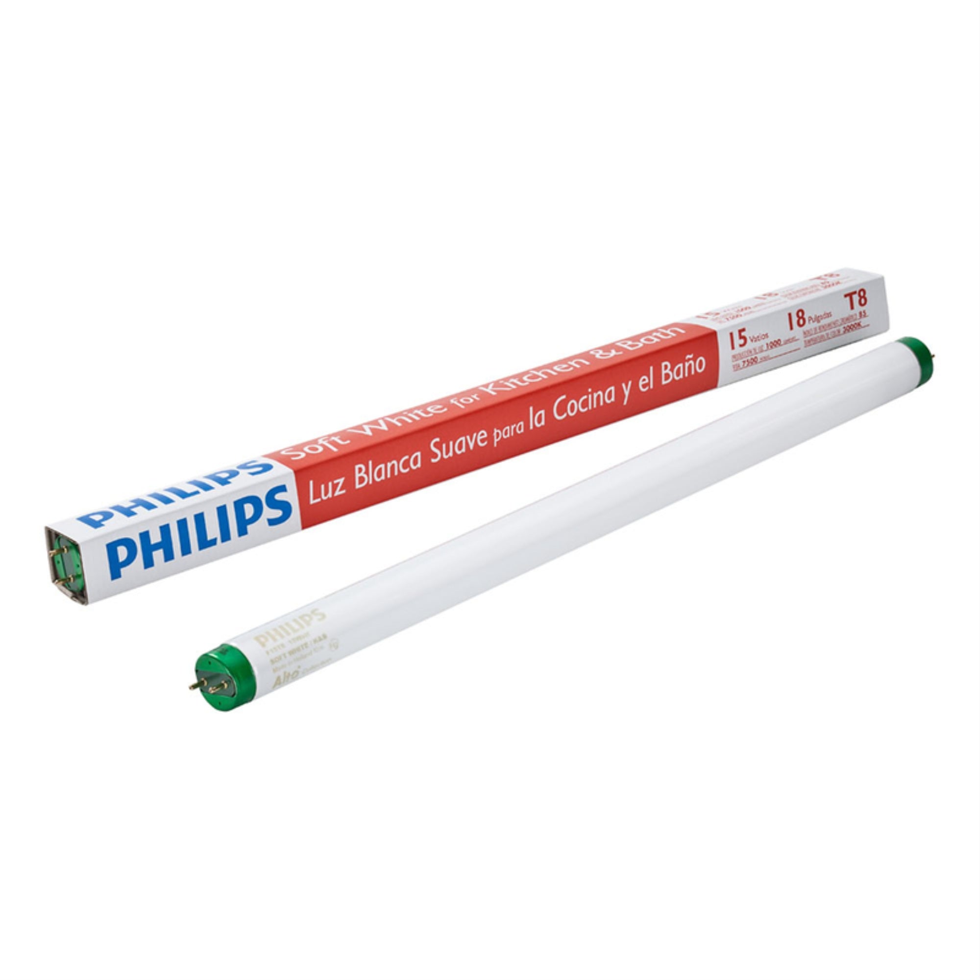 Bulb Flr T8 18 Sw 15W (Pack Of 6)
