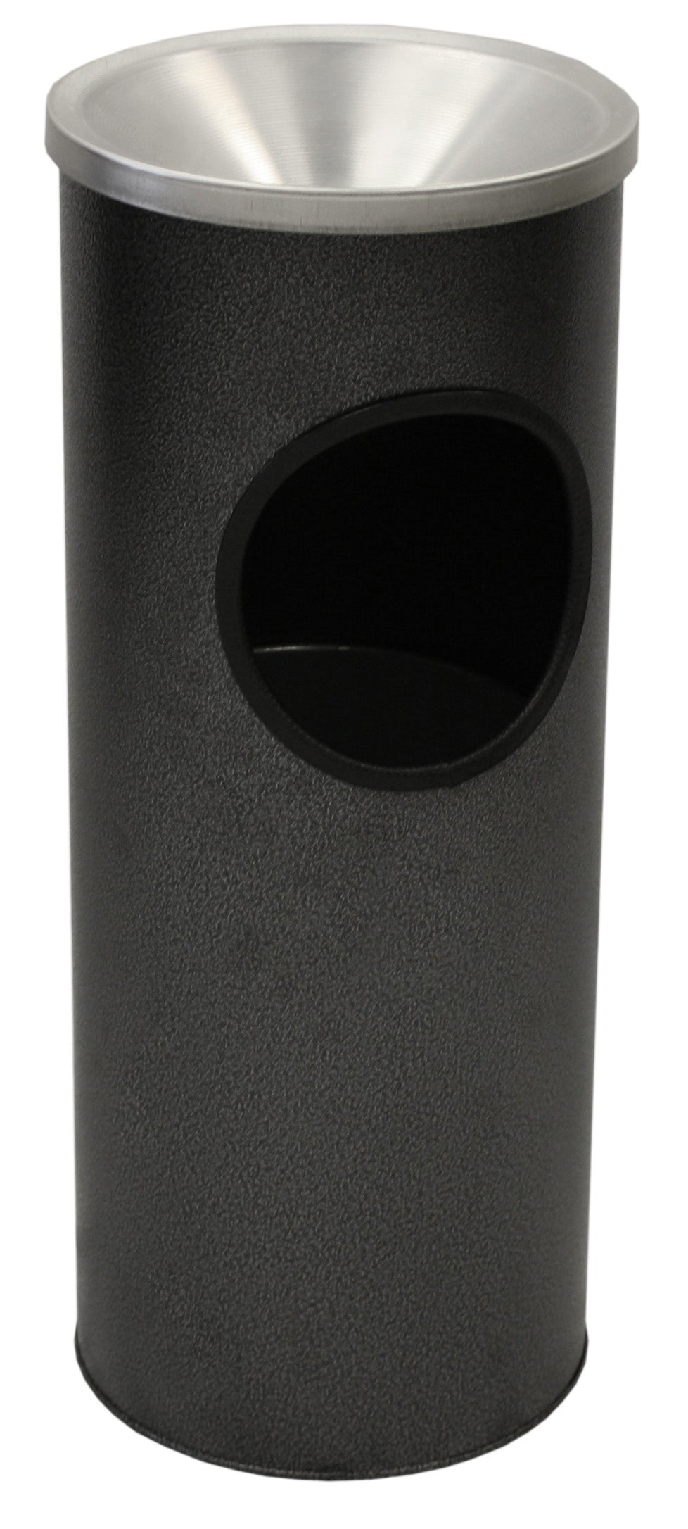 3000Svn-Vv Ergode Ash 'N Trash - Timeless And Elegant Round Unit For Indoor And Outdoor Use In Office Complexes, Convention Cent