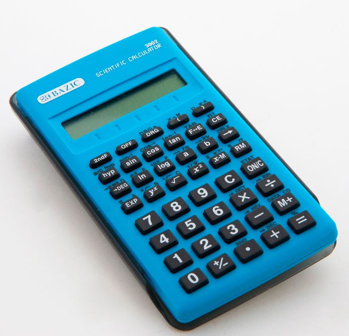 Bazic 56 Function Scientific Calculator W/ Slide-On Case