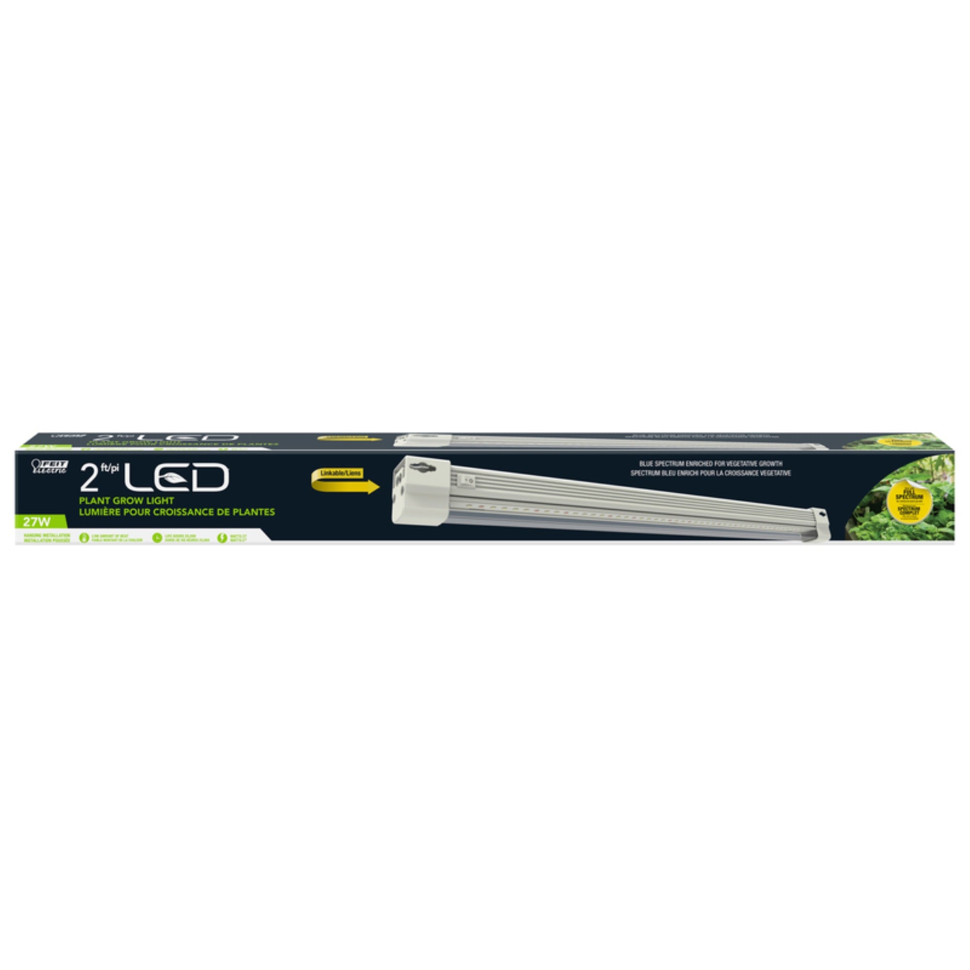 Led Grow Light 2' 27W (Pack Of 1)