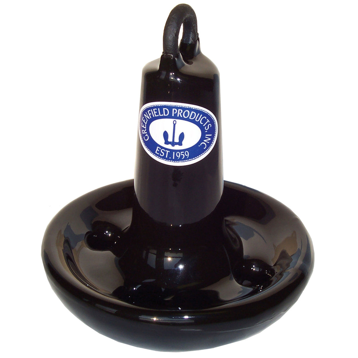 Greenfield 510-E Economy Vinyl Coated Mushroom Anchor - Black, 10 Lb.