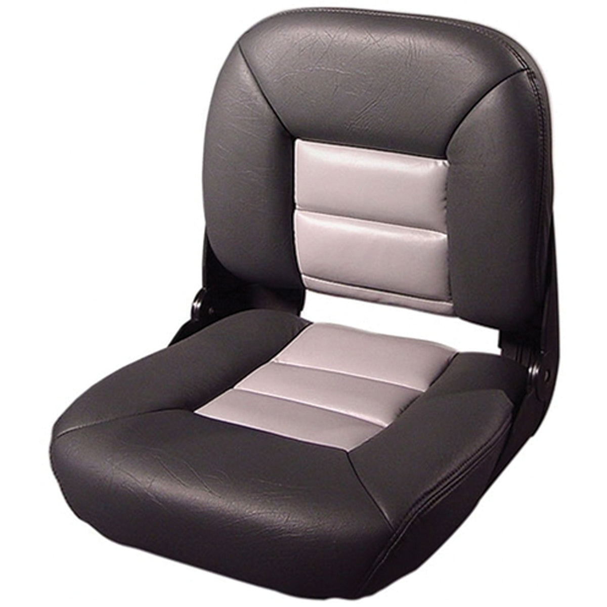 Tempress 54675 Navistyle Low-Back Boat Seat - Charcoal/Gray