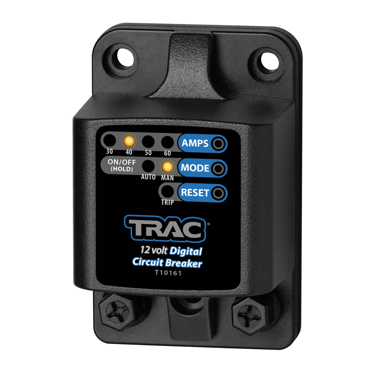 Trac T10161 12V Digital Circuit Breaker, 30-60 Amps