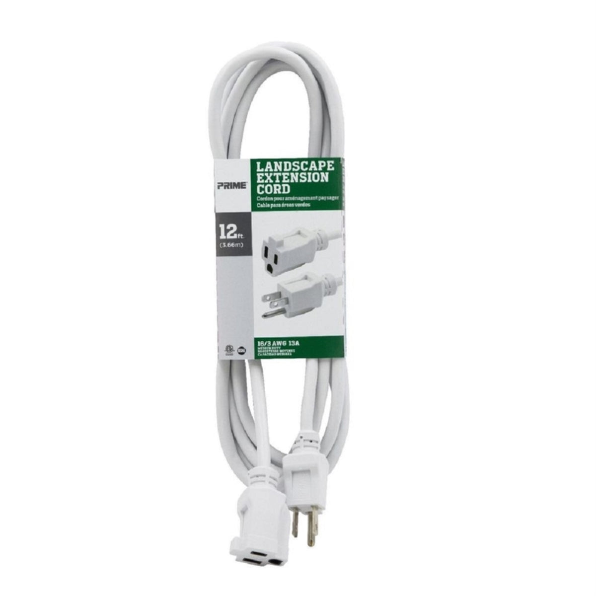 Etn Cd Wh 16/3 Sjtw 12'L (Pack Of 1)