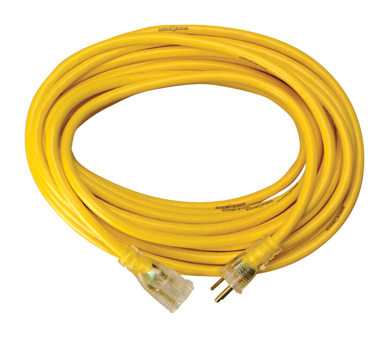Cord Extn Ylwjkt12/3 50' (Pack Of 1)