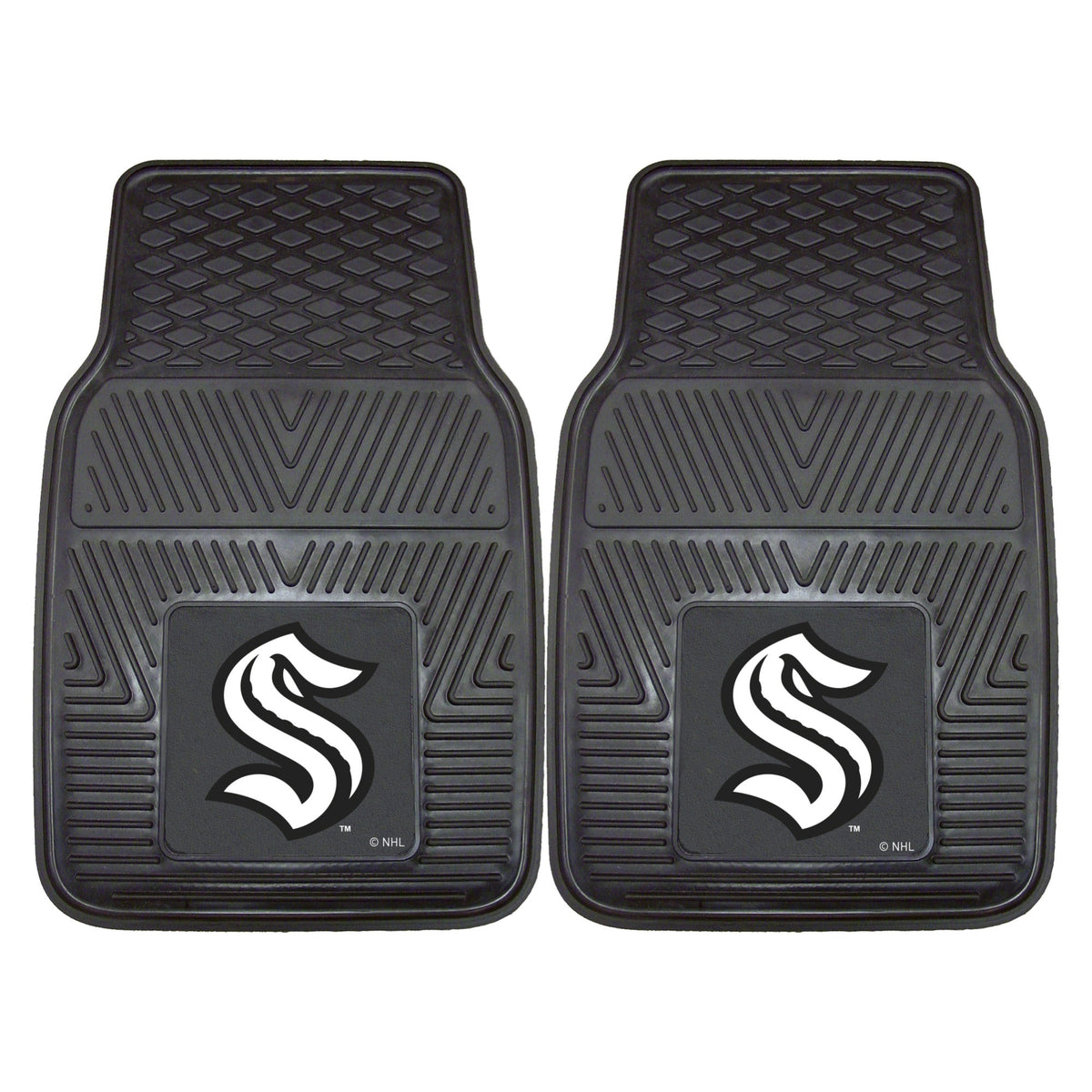 Fanmats, Nhl - Seattle Kraken 2-Pc Vinyl Car Mat Set