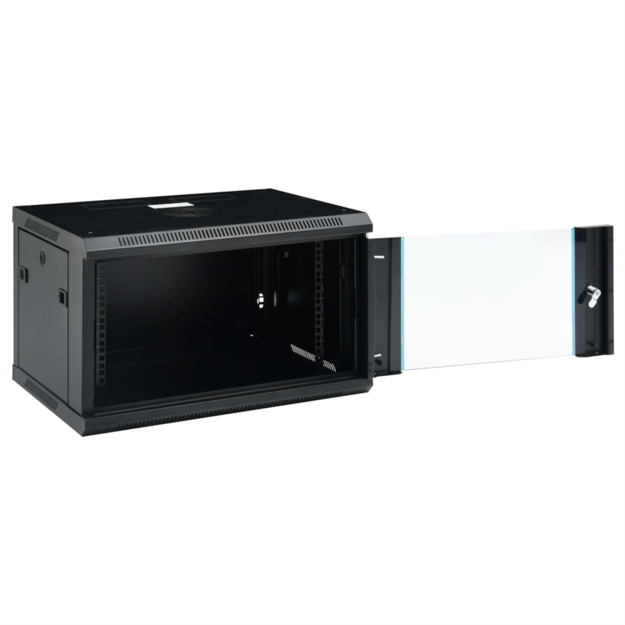 Vidaxl 6U Wall Mounted Network Cabinet 19' Ip20 23.6'X17.7'X14.8'