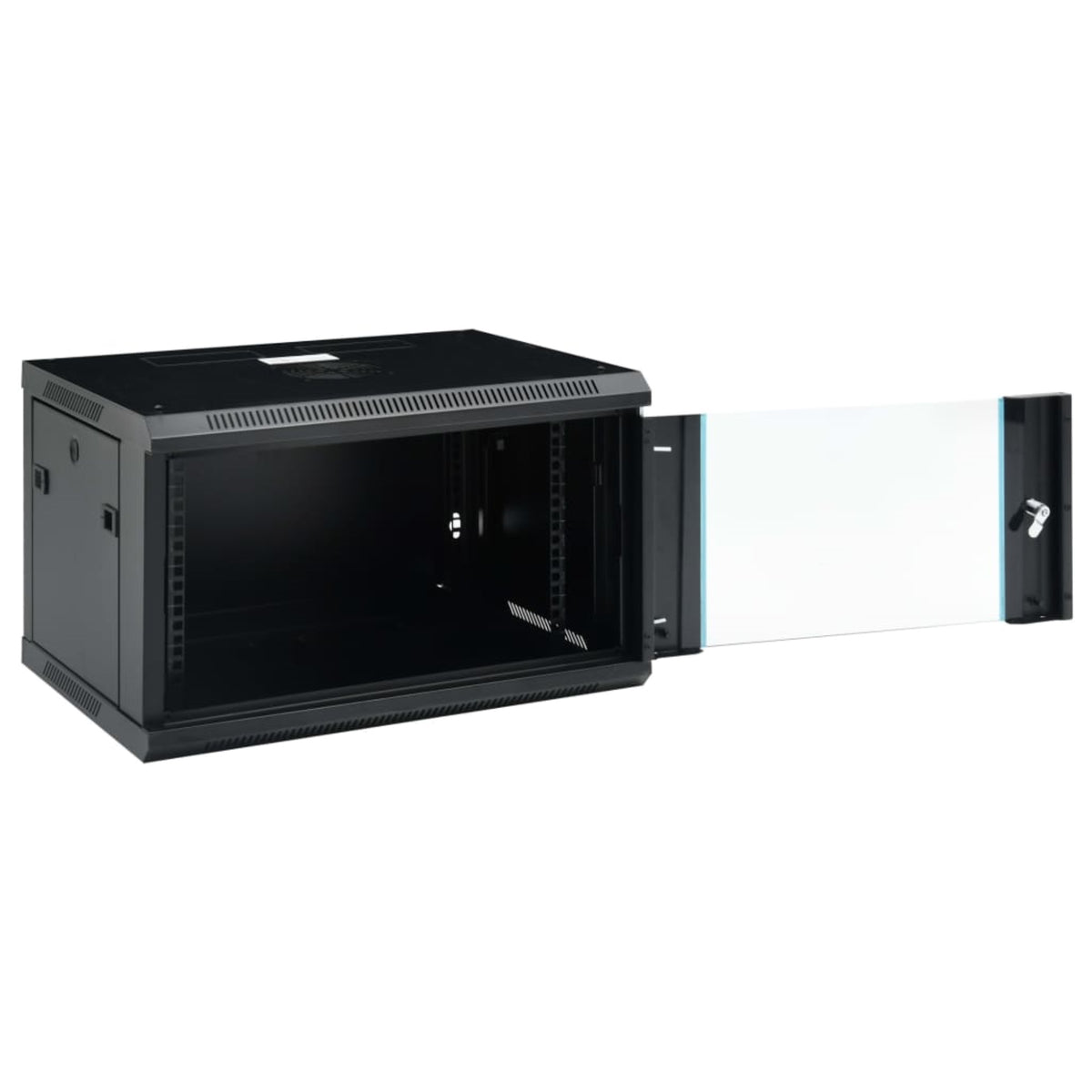 Vidaxl 6U Wall Mounted Network Cabinet 19' Ip20 23.6'X17.7'X14.8'
