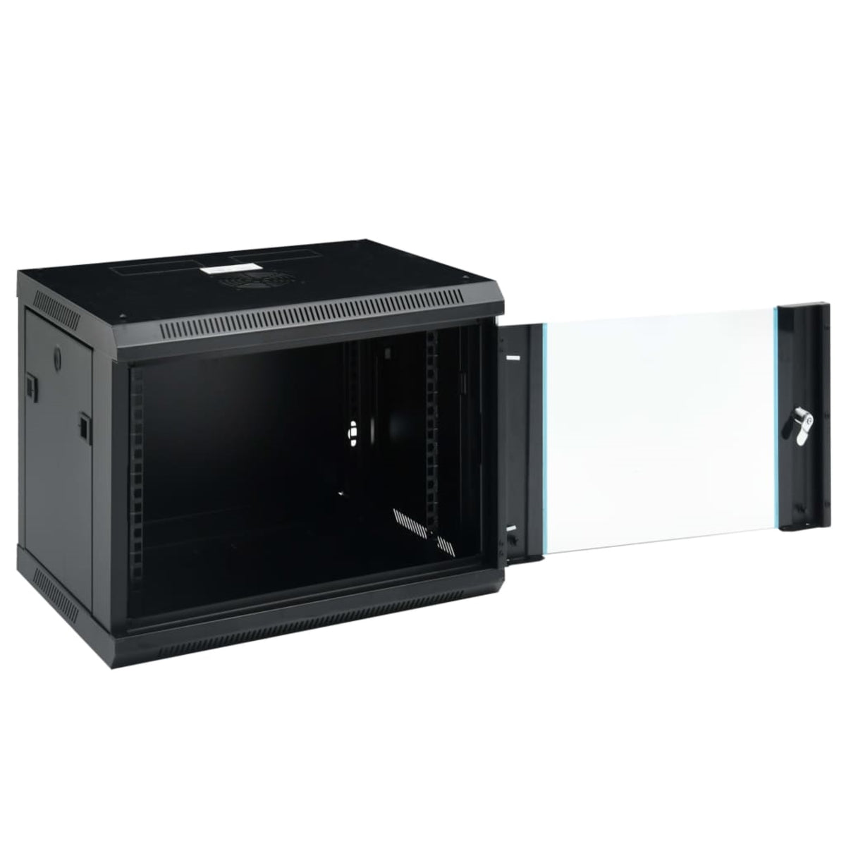Vidaxl 9U Wall Mounted Network Cabinet 19' Ip20 23.6'X17.7'X20.1'