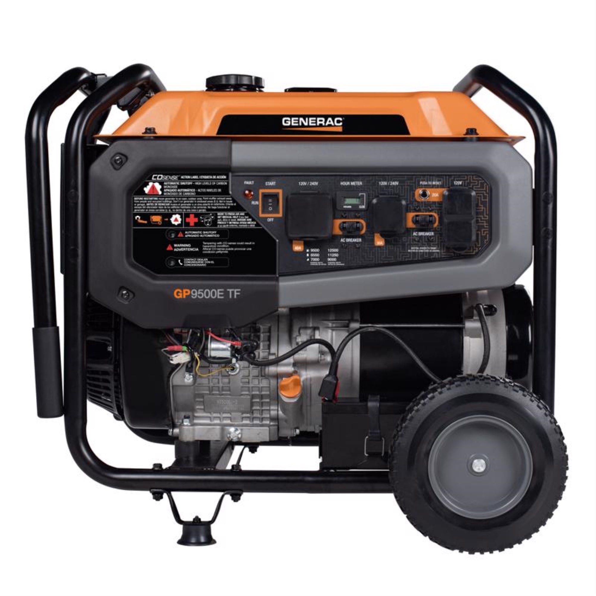 Generac 9500 W Gas/NG/LP Portable Generator, (Pack of 1)