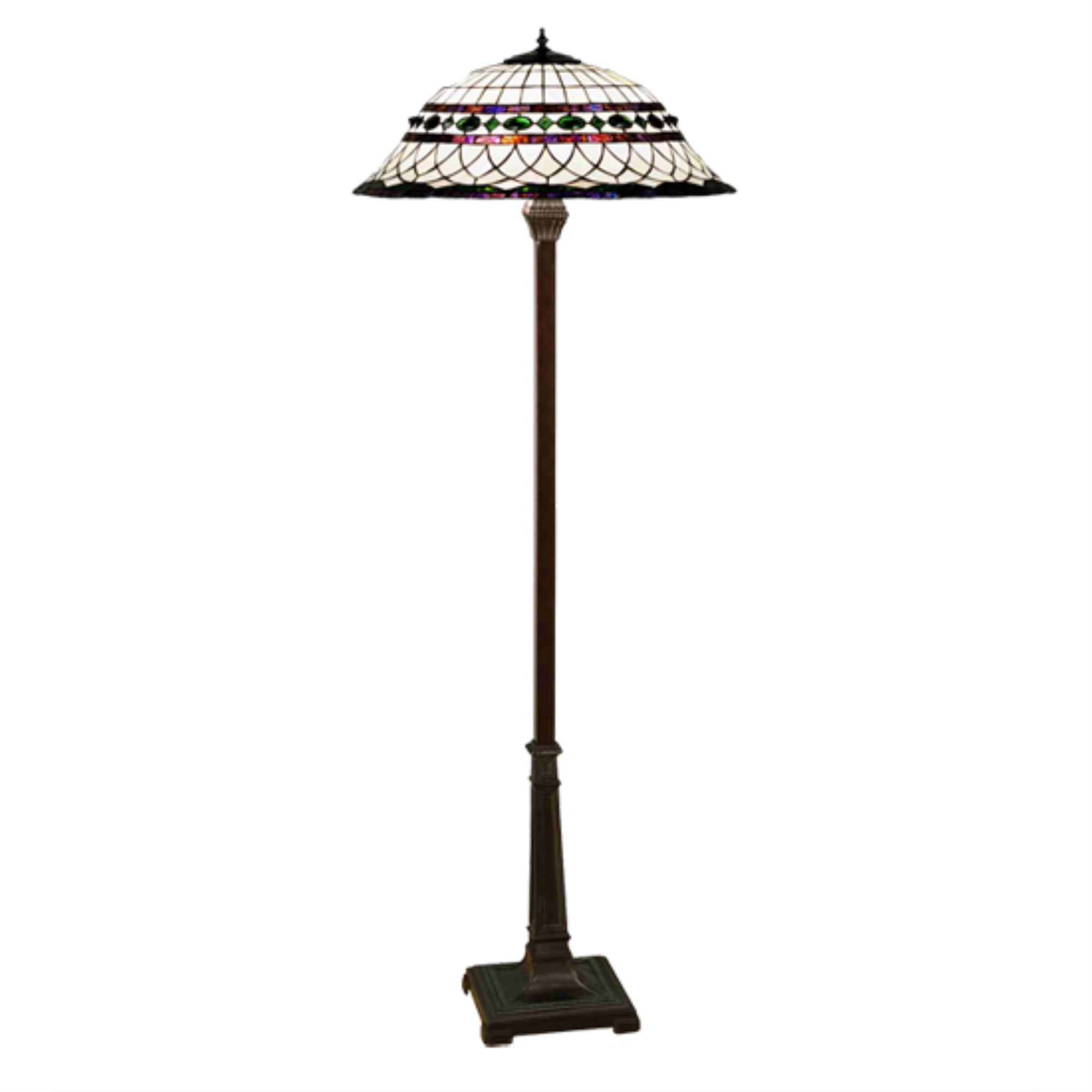 65'H Tiffany Roman Floor Lamp