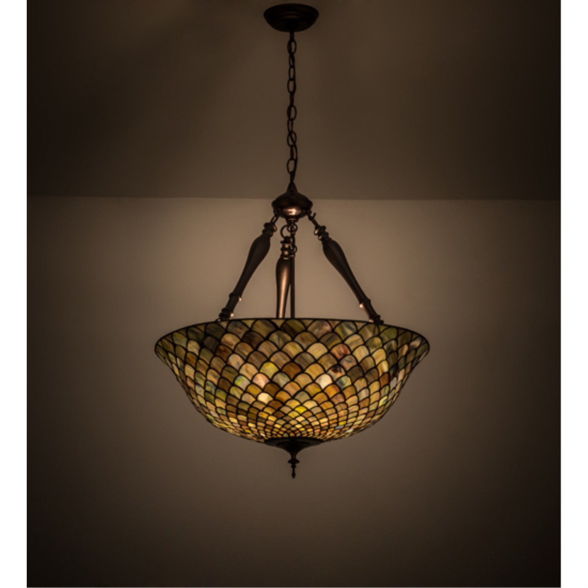 24'W Fishscale Inverted Pendant