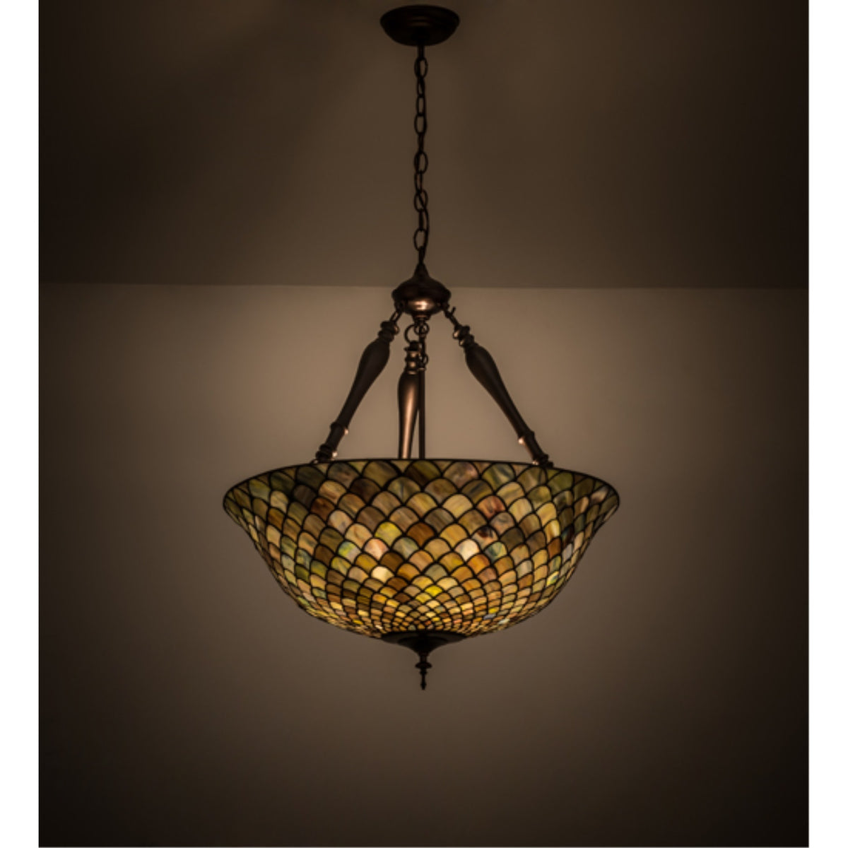 24'W Fishscale Inverted Pendant